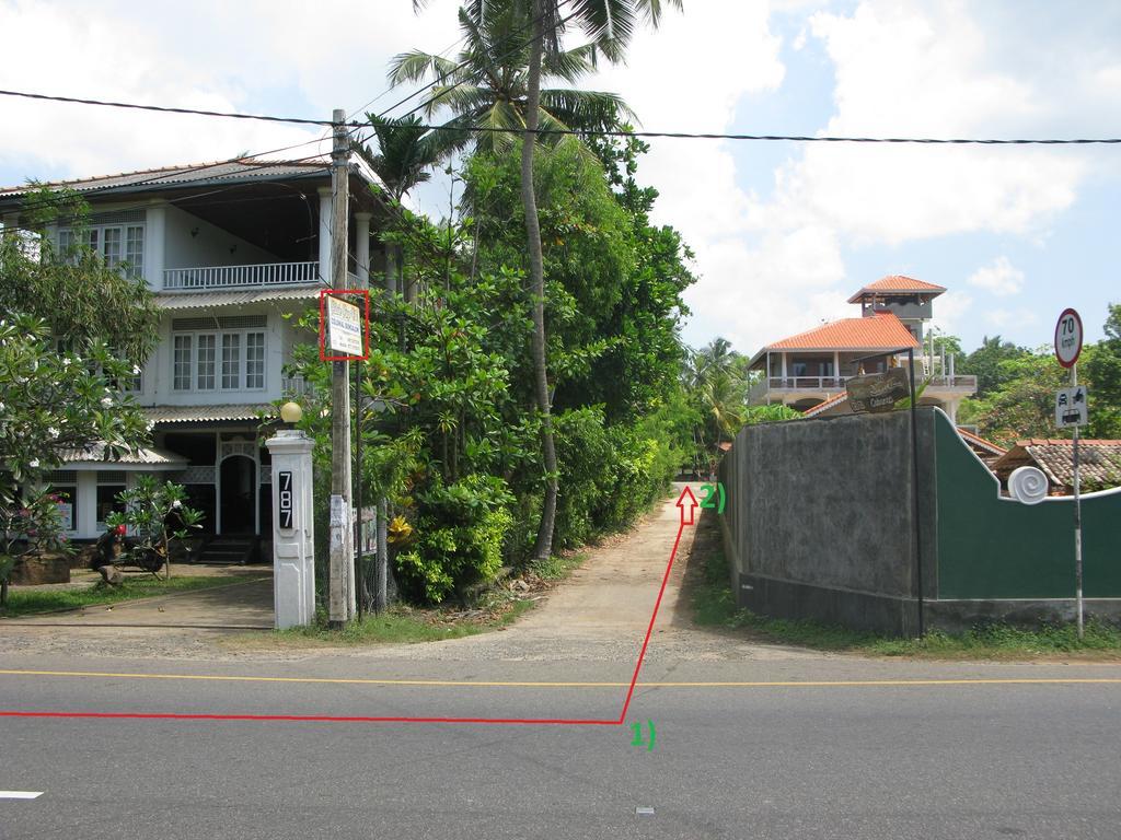 Hill Side Kings Villa Hikkaduwa Buitenkant foto